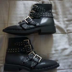 Studded boots